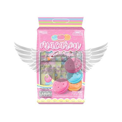 Biskio Macaron Sandwich Biscuit