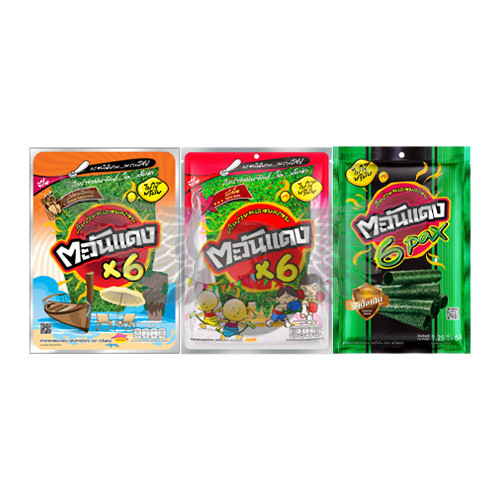 Tawandang Seaweed Snacks 6 Pax