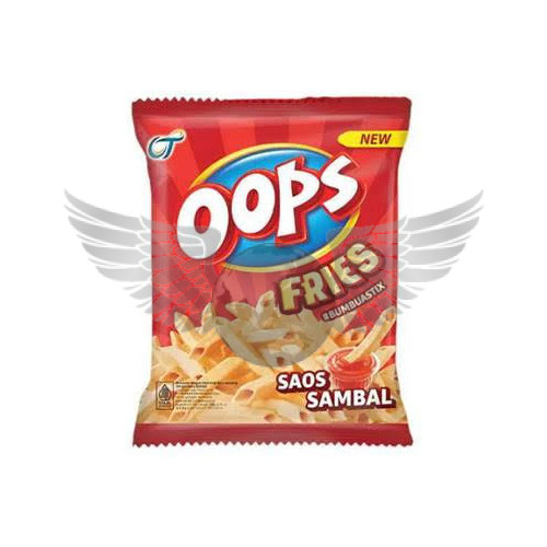 Oops Fries Snack with Chili Sauce