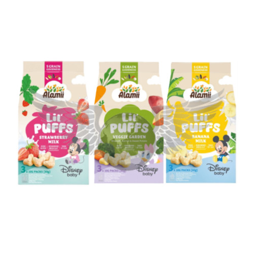 Alamii Lil’ Puffs Healthy Snacks For Kids