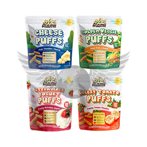 Alamii Puffs Mini Healthy Snacks For Kids