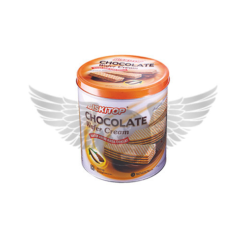 Biskota Single Round Wafer Cream