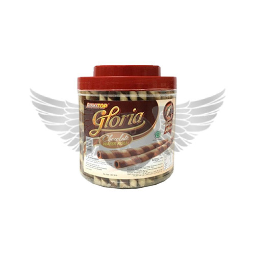 Biskitop Gloria Chocolate Wafer Roll