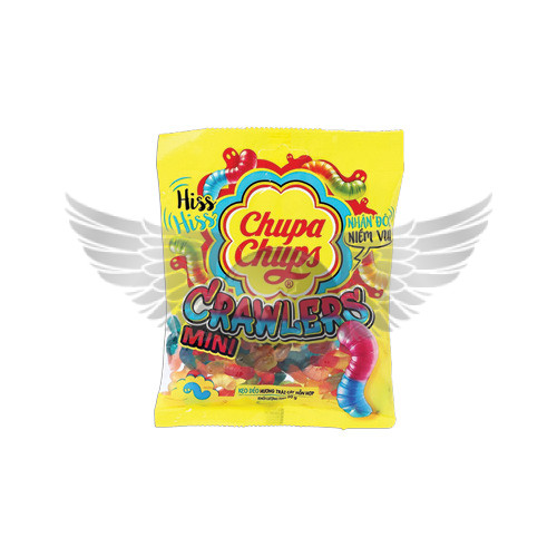 Chupa Chups Jelly Crawlers Oil Mini Fruit