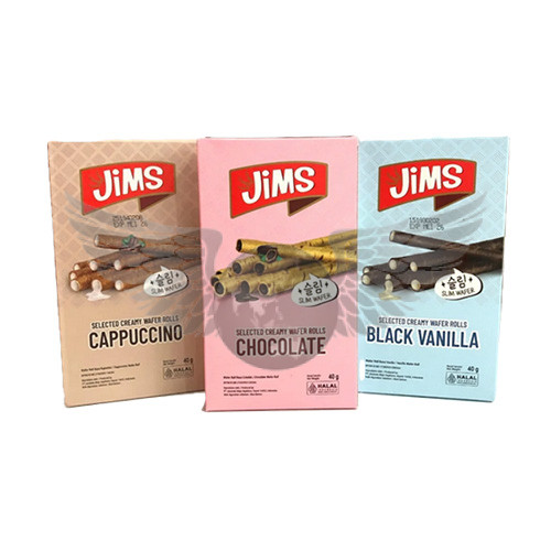 JiMS Selected Creamy Slim Wafer Roll