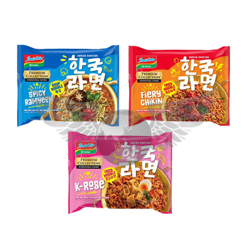 Indomie Premium Collection Instant Noodles Korean Ramyeon