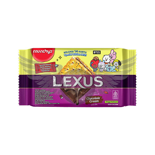 Munchy’s Lexus Sandwich Crackers Special Edition BT21 190g