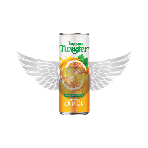 Tropicana Twister Orange Juice Drink Sleek